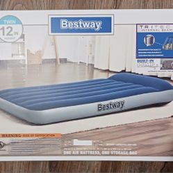 BRAND NEW 12"TWIN BESTWAY AIR MATTRESS 