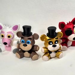 3D Printed FNAF Army