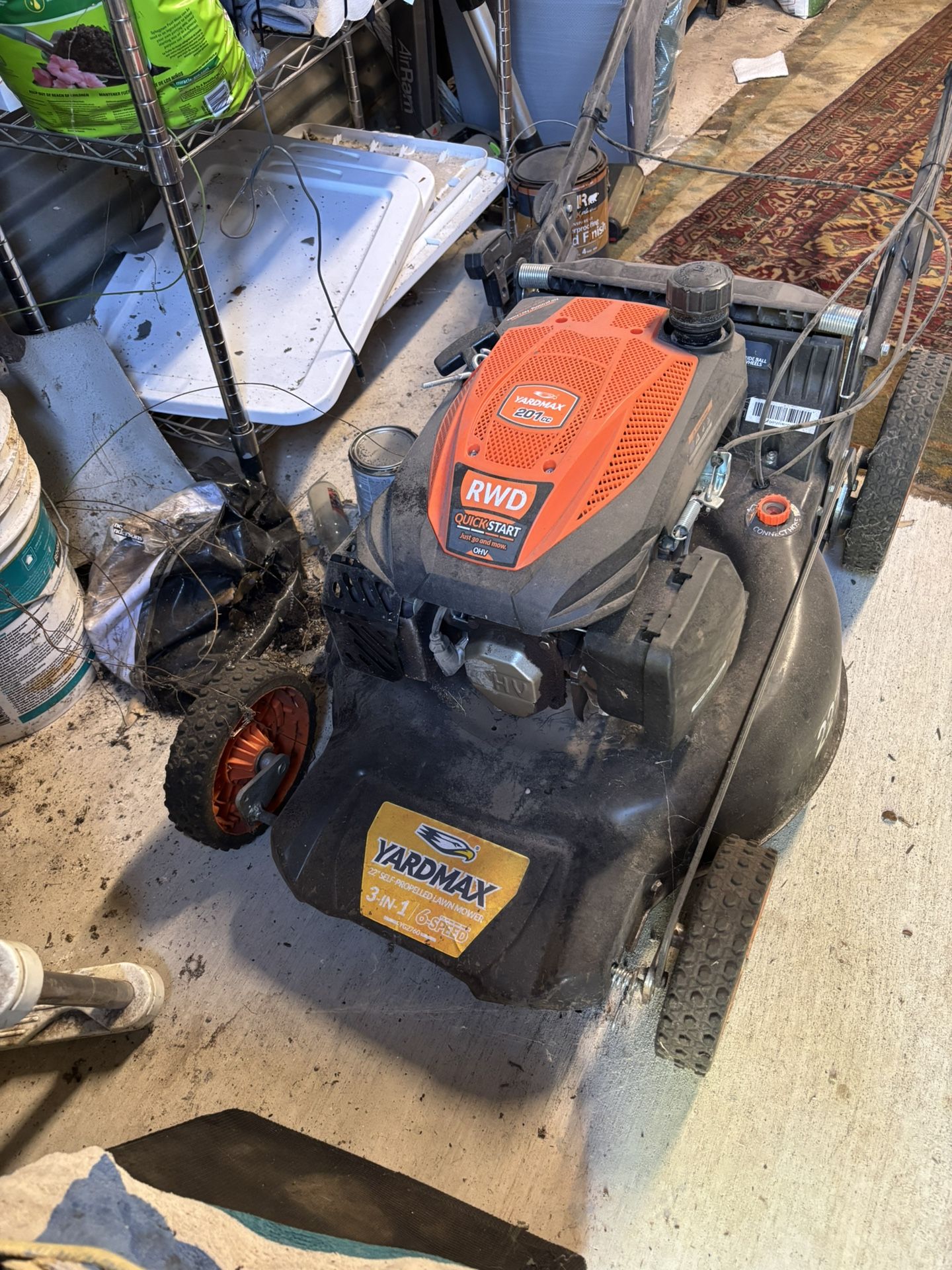 Self Propelled Lawnmower 