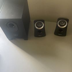 logitech stereo system