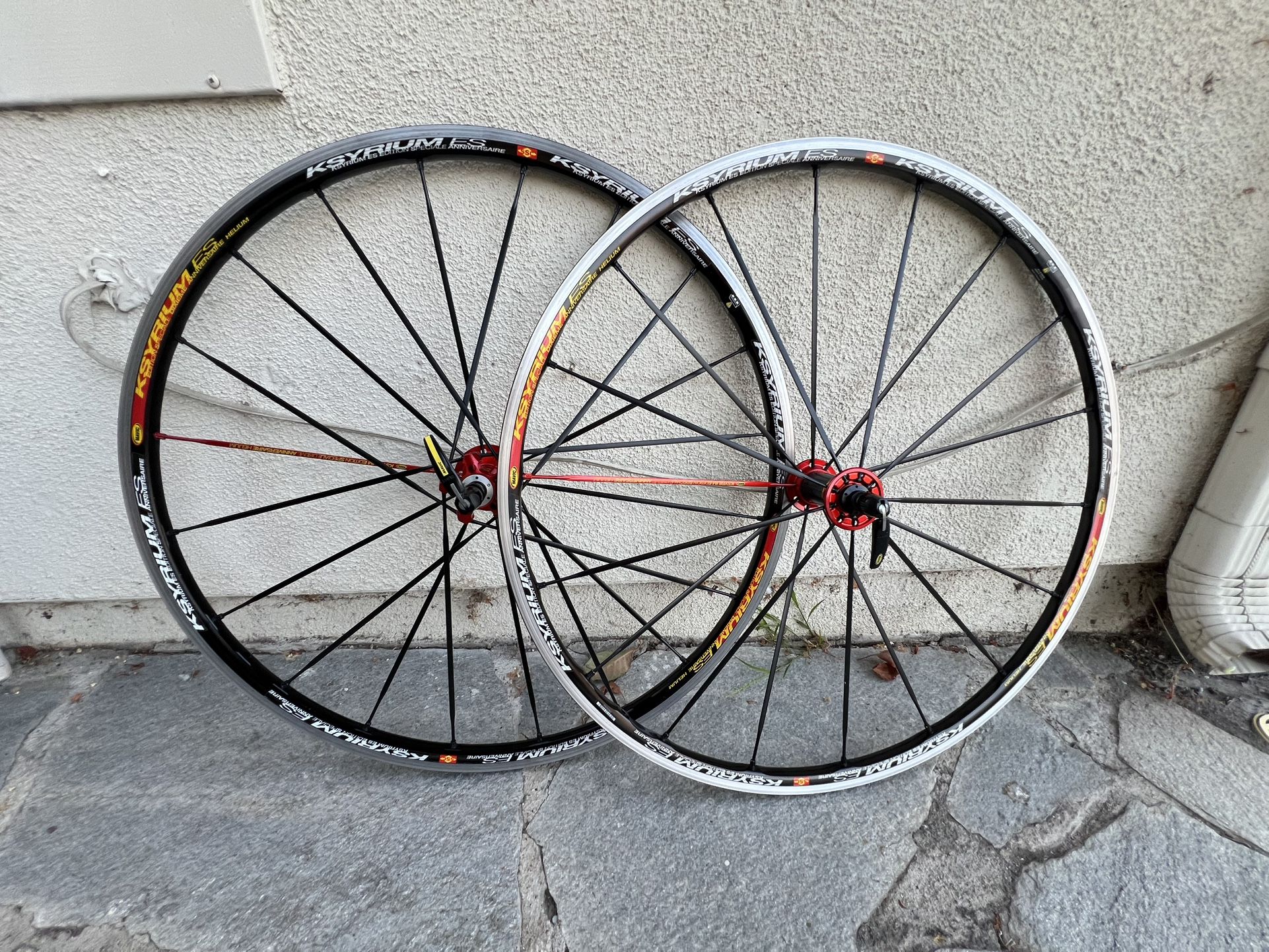 Mavic Karin ES Helium Wheelset 700c Rim Break 9/10/11s Edition Speciale