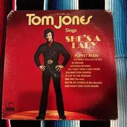 Tom Jones She A Lady Vinyl 