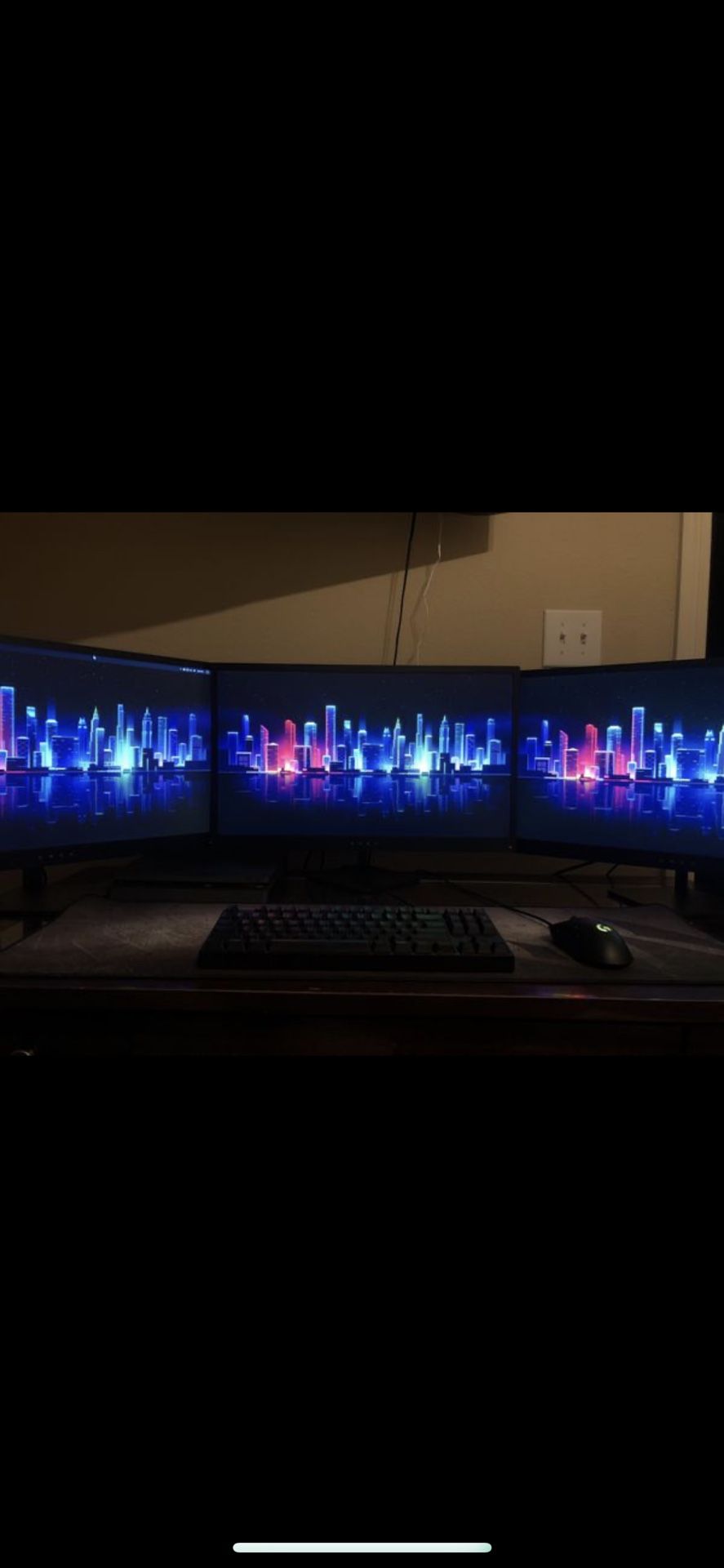 3 144hz HP Omen 24.5inch Gaming monitors