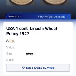 1927 Penny S A Great Part Of History