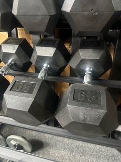 65lbs dumbbells