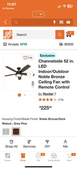Hunter Ceiling Fan