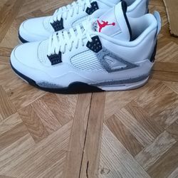 Jordan 4 White Cement