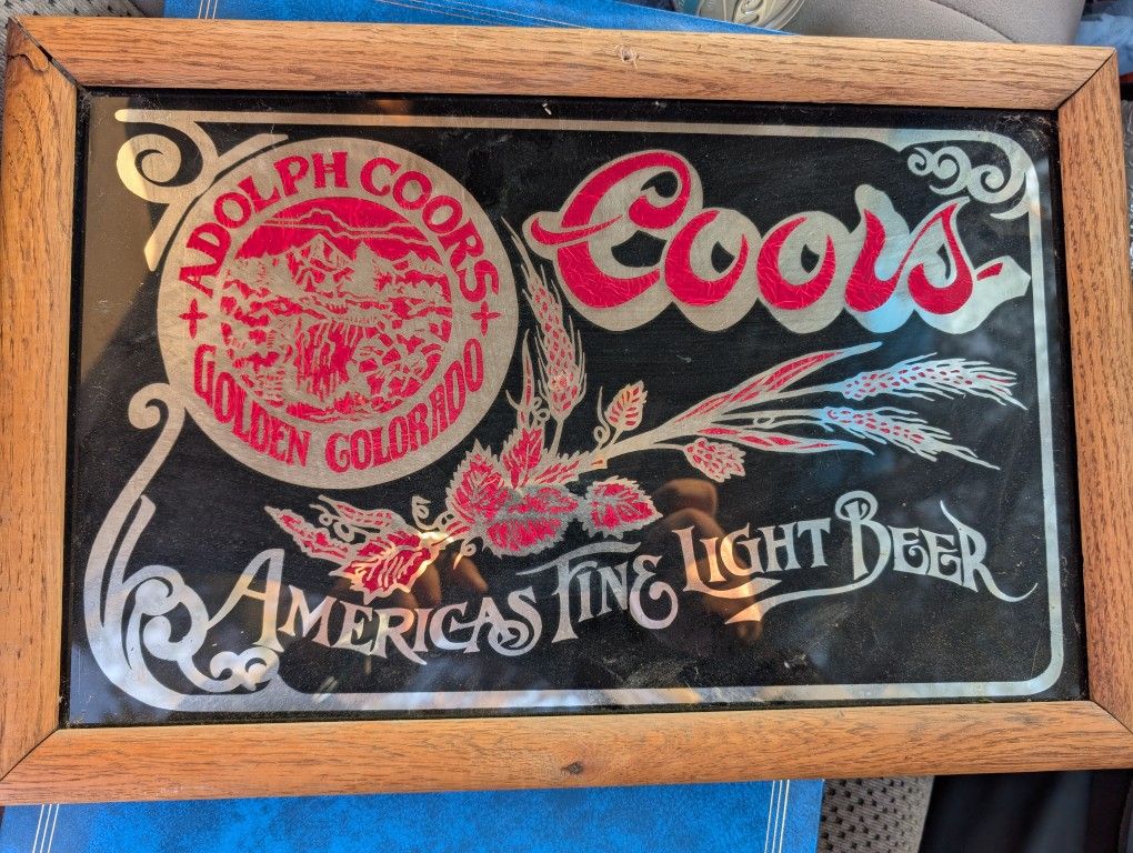 Coors Beer Mirror