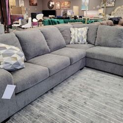 Dalhart Charcoal Sectional Ashley Brand New 