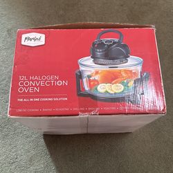 NEW IN BOX Parini 12L Halogen Convection Oven 1300 WATTS