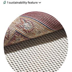 Non-slip Rug Pad, 8ft Round, New