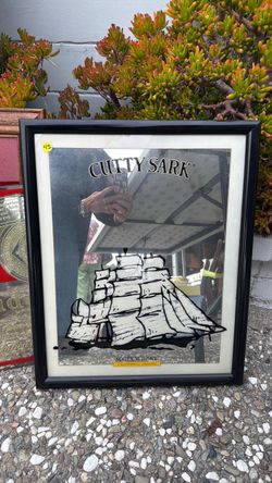 Curry Sark Whiskey Mirror