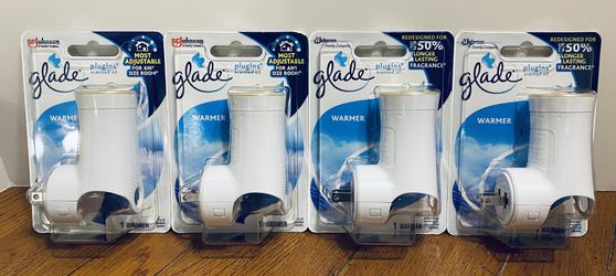 Glade Plug-Ins Scented Oil Warmer (Set of 4)