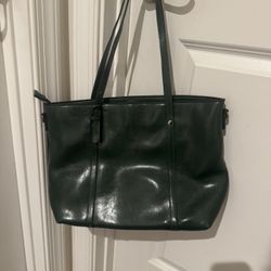 Elegant Forest Green Purse