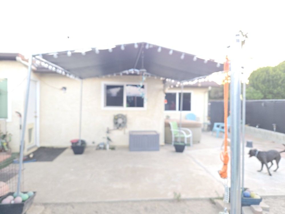 Cover Canopy With Lights