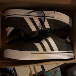 Brand New Adidas Shoes Grey And White 