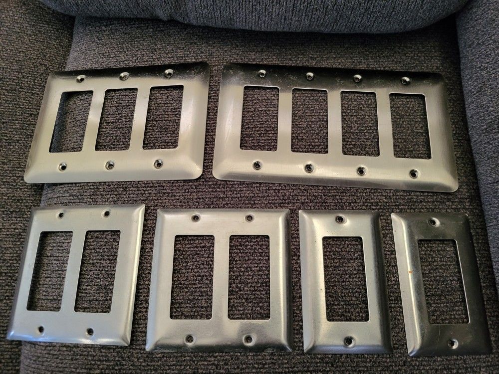 Metal Switch Plate Light Covers