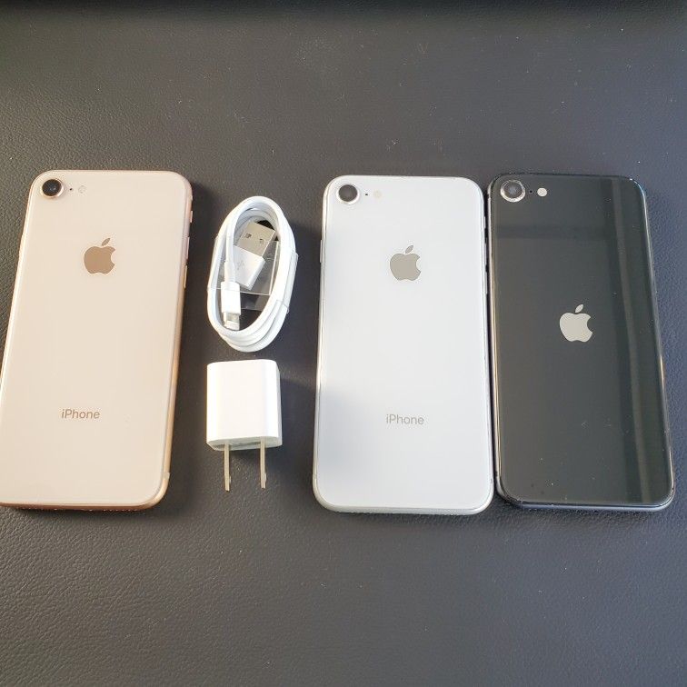 iPhone 8 - UNLOCKED - Like New (Color Choices)