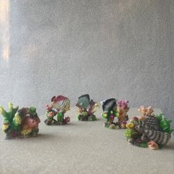 5 Fish Aquarium Decors Dimensions