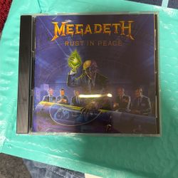 Megadeth Rust In Peace  CD 