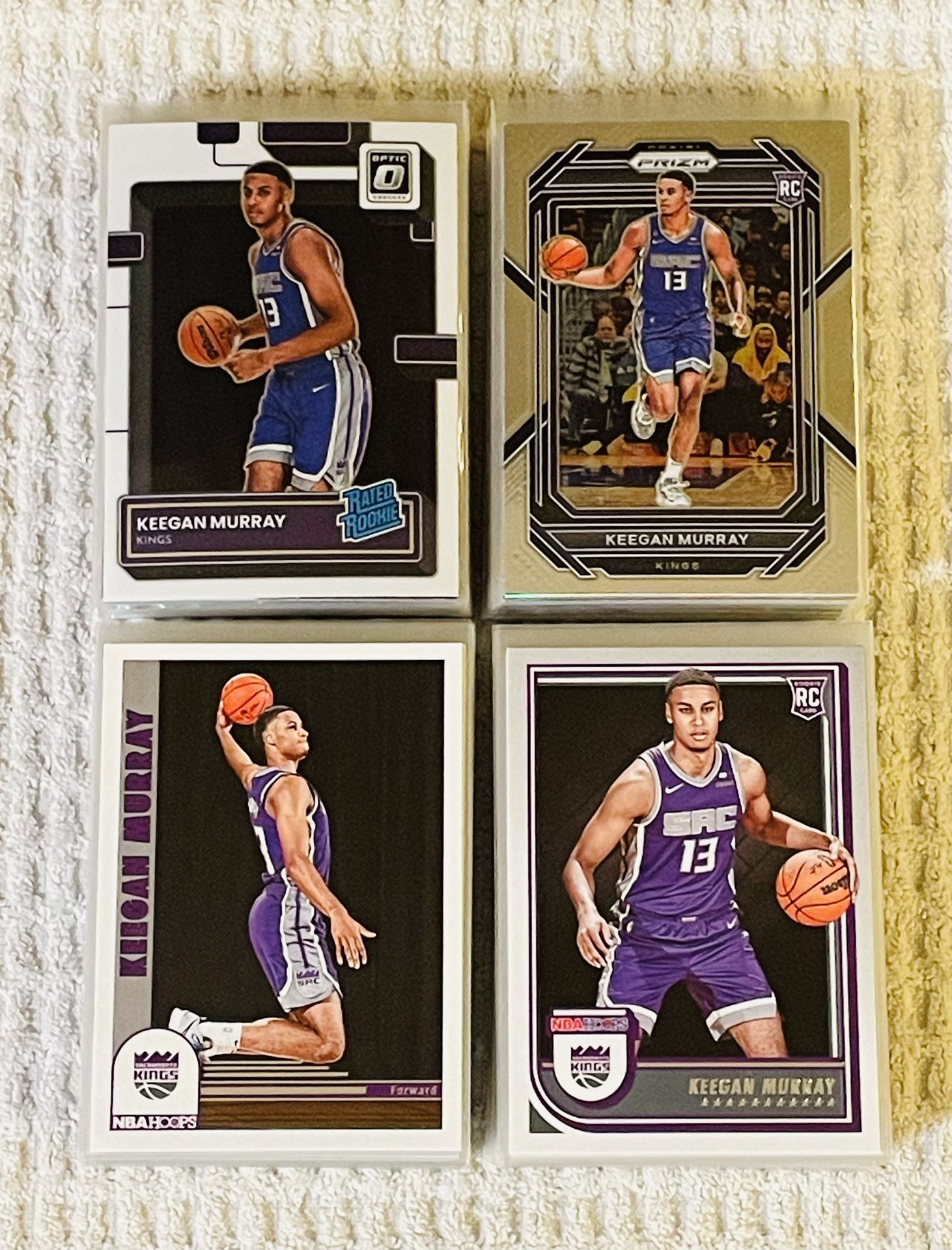 Sacramento Kings 100 Card Basketball Lot! Rookies, Prizms, Parallels, Short Prints, Variations & More!