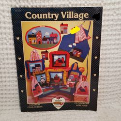 ry village country collection patchwork applique ( On Vacation)