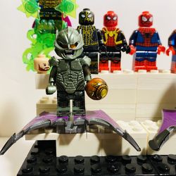 Spiderman Green Goblin Minifigure Bundle Set | New Custom LEGO Compatible Toys