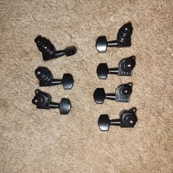 Jackson 4 + 3 Tuners For 7 String Guitar