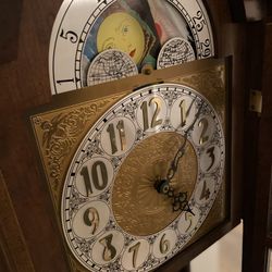Vintage Cambridge Grandmother Hall Clock