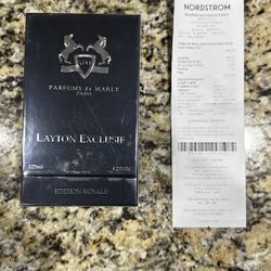 Pdm Layton Exclusif 4.2oz New In Box 