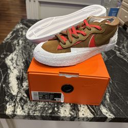 Sacai Blazer Low British Tan Mens 9.5 New