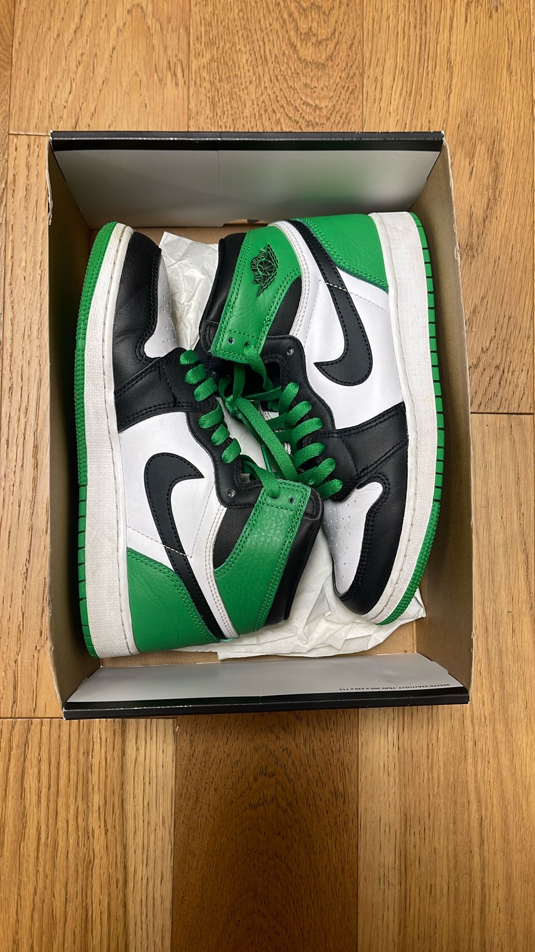 Air Jordan 1 lucky Green