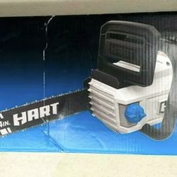 Brand New HART 40-Volt Cordless Brushless 14-inch Chainsaw Kit (1) 4.0Ah Lithium-Ion