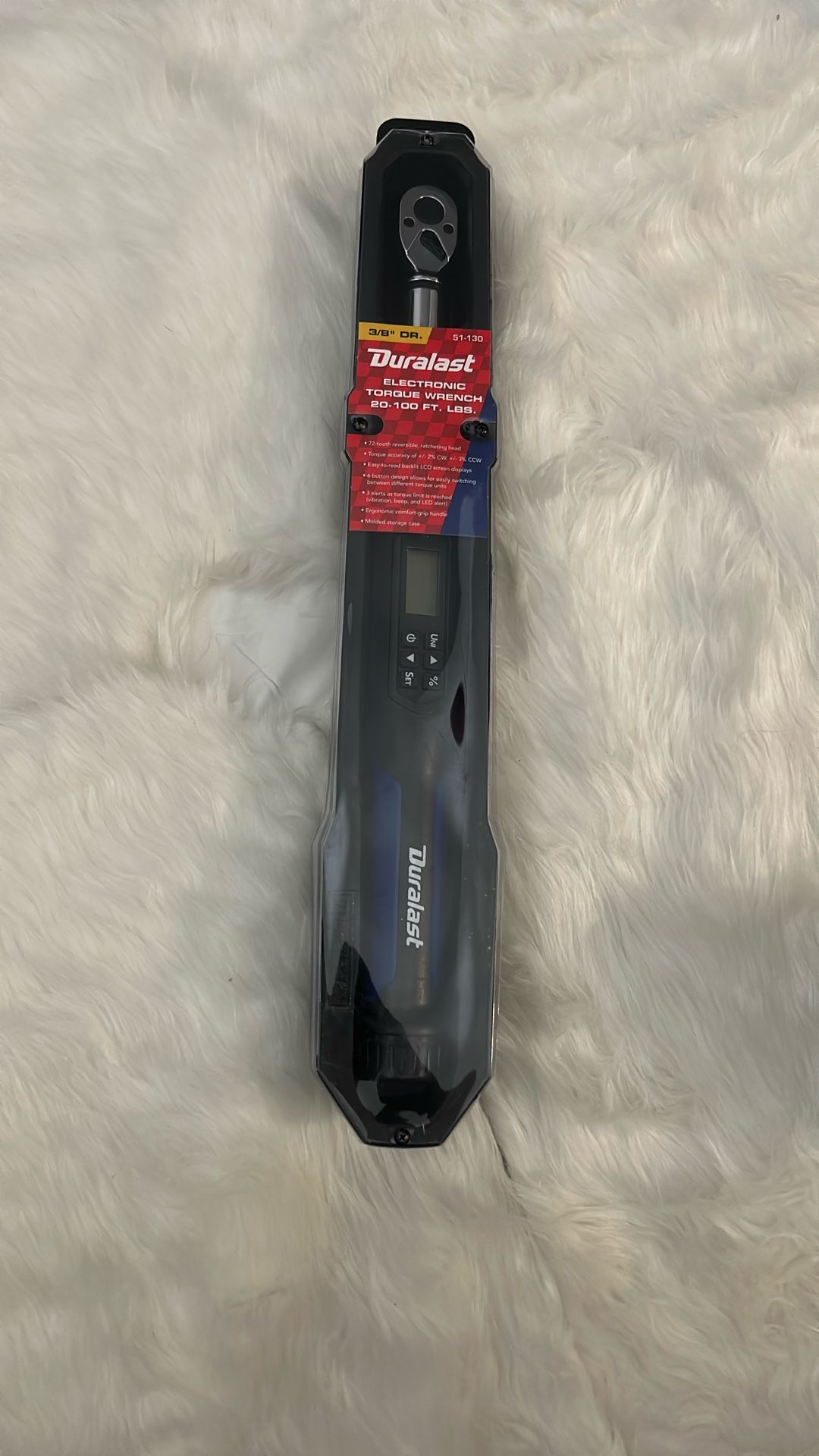 Duralast Electronic Torque Wrench 20-100 ft lbs