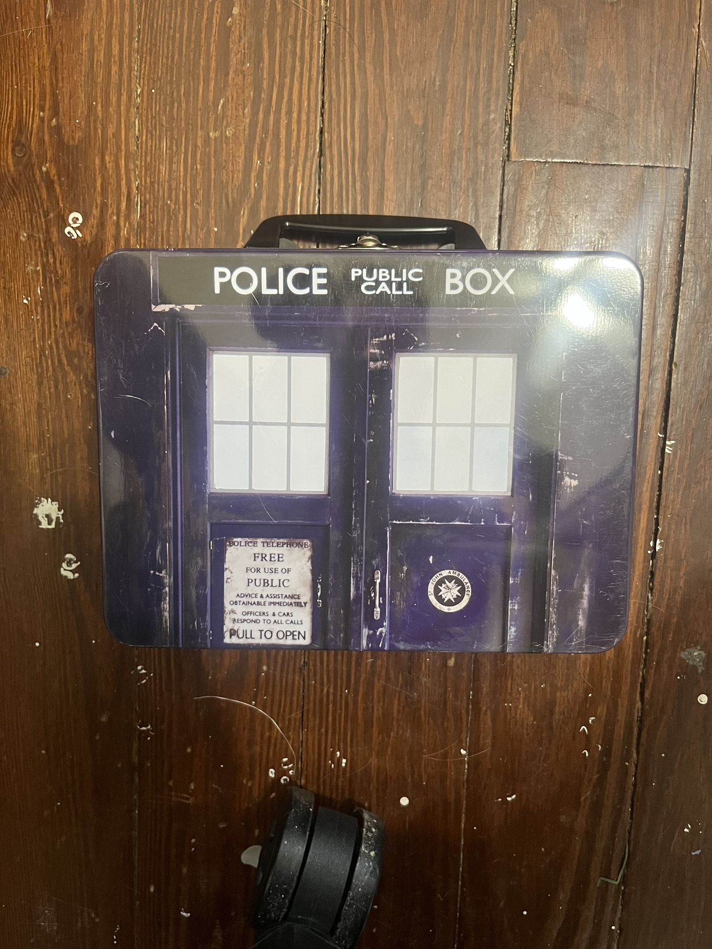 Dr Who Tin Lunch Box