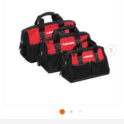 18 in., 15 in. and 12 in. Tool Bag Combo