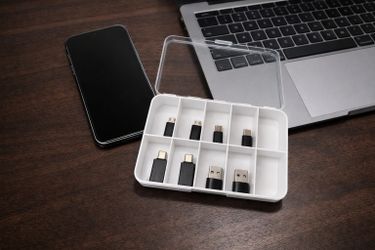 8-Pack USB-A to USB-C Cables