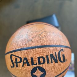 Bob Cousy Autographed Basketball with JSA authentication 