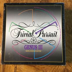 Trivial Pursuit Genus III General Knowledge by Parker Brothers, Sealed Vintage90