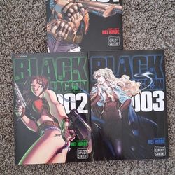 Black Lagoon Manga Volumes 1-3 (English Set)