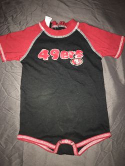 49ers onesie 24 months