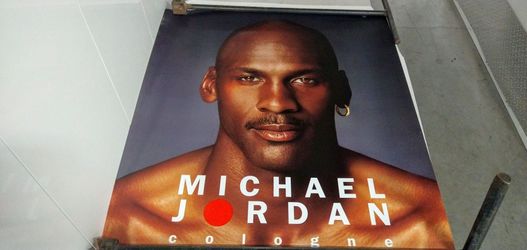 Rare Old School Foot Locker Michael Jordan Poster Ad