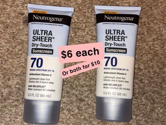 Neutragena sunscreen