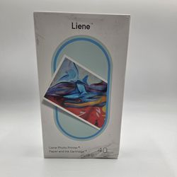 Liene 4x6 Photo Printer Paper & Ink Cartridge Refill (40 Sheets + 1 Ink)