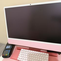 Pink Apple iMac 24 Inches 