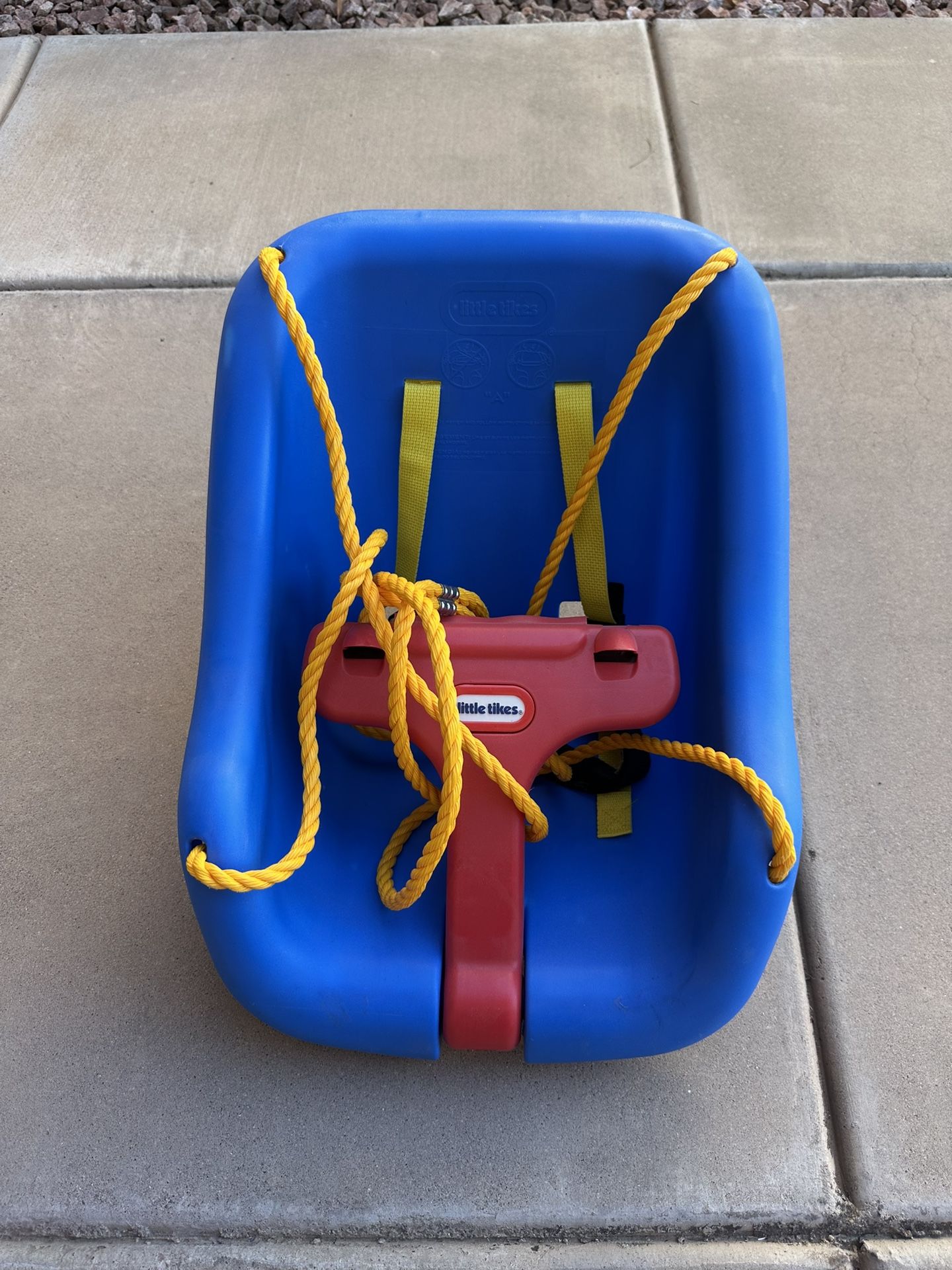 Swing Seat Snug & Secure Outdoor Baby Toddler Kids Child Tree Little Tikes EUC