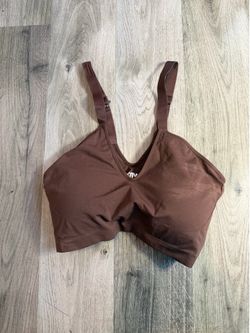 Yitty by Lizzo Nearly Naked Seamless Bralette Bra Brown NWOT Size 3X/4X