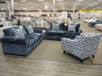 Sleeper Sofa - Roll Arm - Navy | Pull-Out Couch | Hide-A-Bed