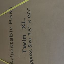 Brand new Adjustable Twin XL Bed frame 