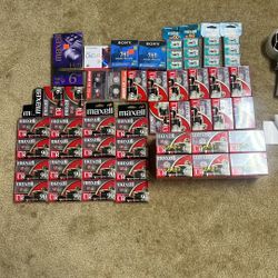 Variety Cassette Tapes & Disk’s 